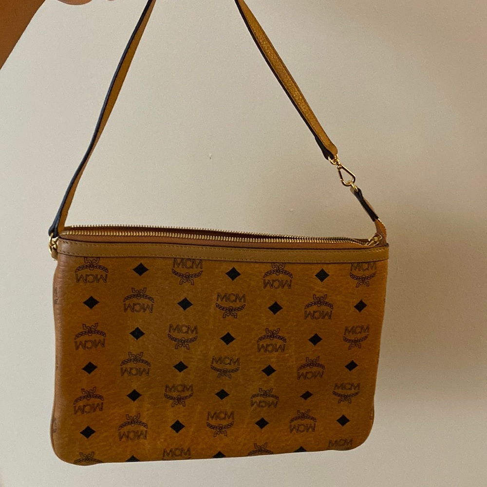 MCM pouch shoulder bag